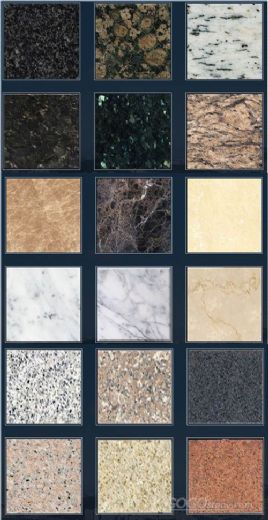 Granite paving stones