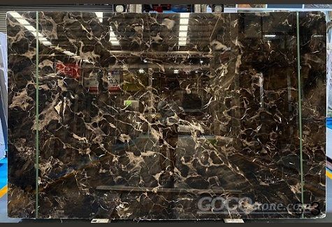 Marble Irish brown Dark Emperador blocks and slabs