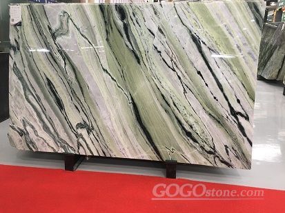 ice green marble slab