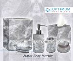 Marble Bathroom Accessories - Ziarat Grey