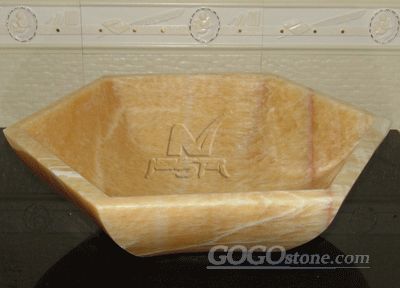 Bathroom sink, stone sink, marble sink