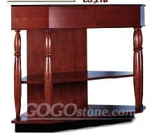 Fashionable red bathrom furniture