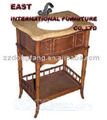 Wooden bathroom furniture
