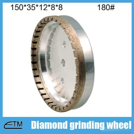 10pcs 2# half segmented diamond wheel