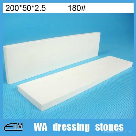 40 pcs ceramic white alumina dressing stone WA abrasive block for diamond wheel