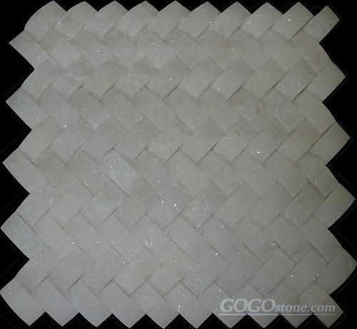 Cambered Surface Marble Mosaic