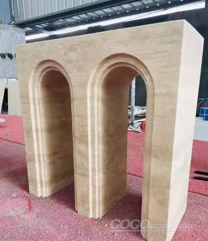 Marble Carved Rectangular Design