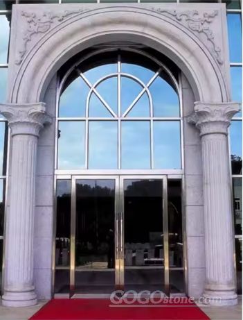 Marble Outdoor Entrance Porch