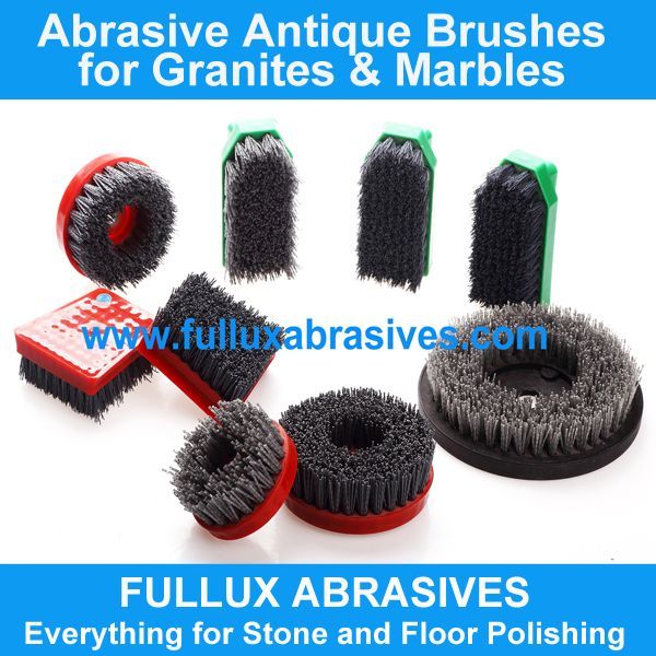stone brushes, antique brushes, abrasive brushes