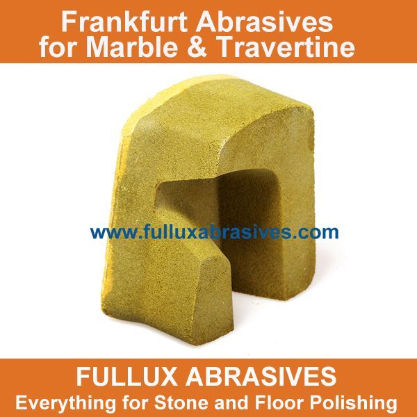 Synthetic frankfurt abrasives for marble