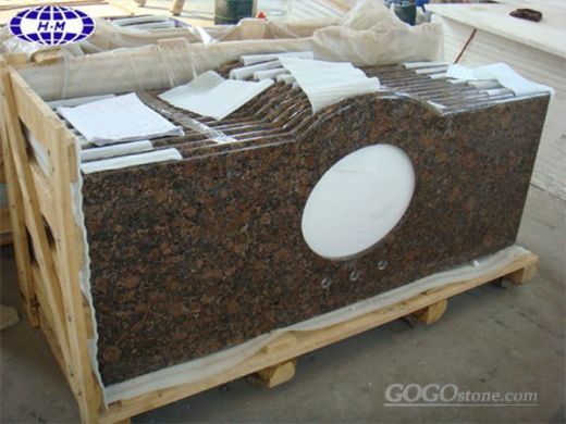 Baltic Brown Hotel Granite Vanity Tops