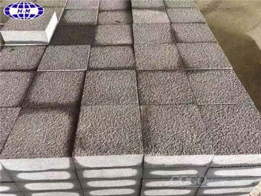 Bush Hammered Black Basalt Tiles