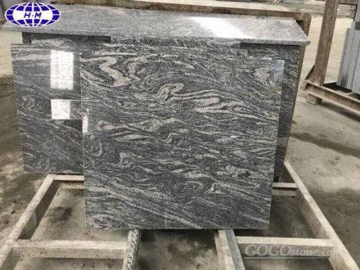 China Dragon Juparana Grey Granite Tile