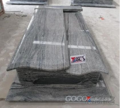 China Juparana Tombstone Monument