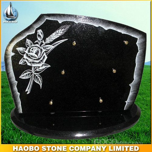 granite funeral plaque