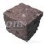 Red Granite Cube Stone