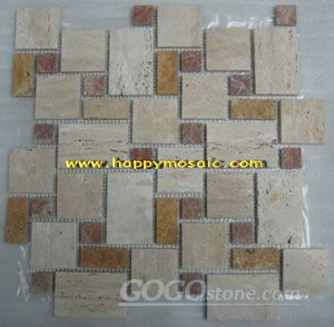 To Sell Travertine Mosaic(Pictures)