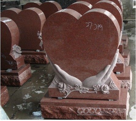heart shape headstone