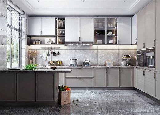 Shaker white cabinet