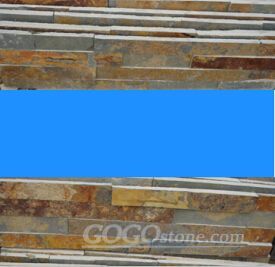 Rusty Cultured Veneer Ledge Walling Stone-Slate