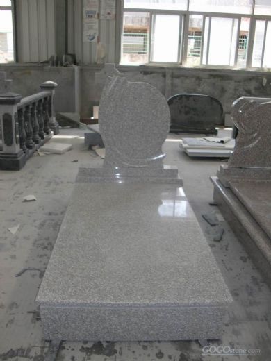 cheap china pink red granite tombstone