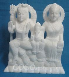 Parvati Statues, Hindu Goddess shiv parvati Sculpture