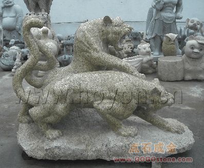 Animal carving—Leopard