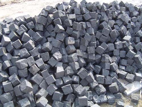 sell black cube stone and cube setts