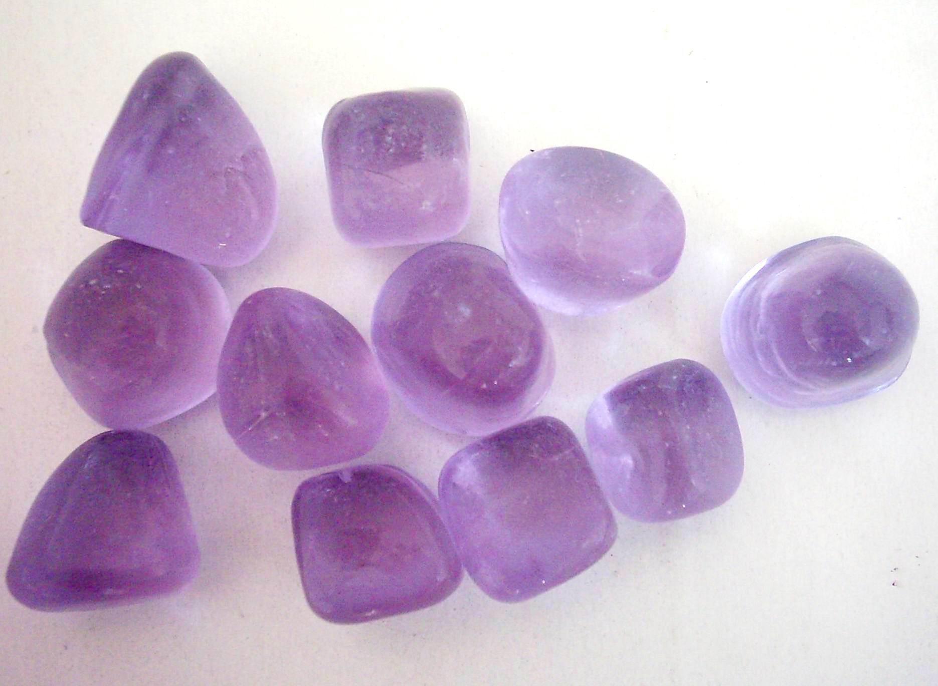 purple stone