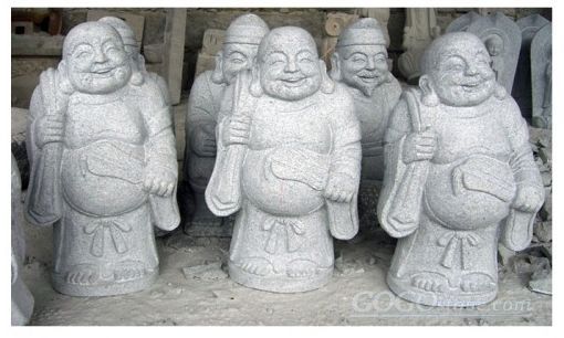 KF-256, Stone happy buddha statuary