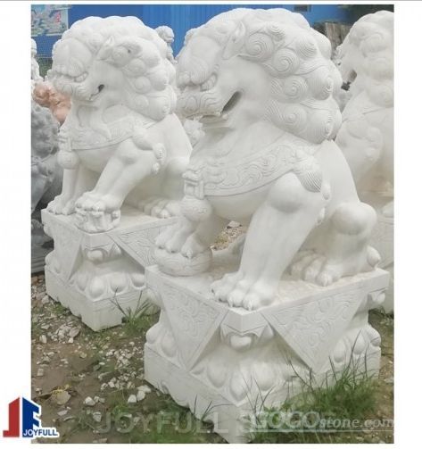 Chinese lion sculpture