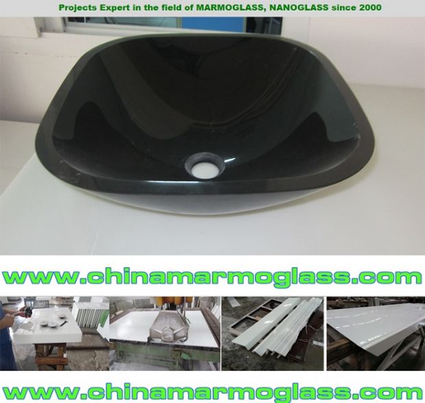 Nano glass Countertop and Nano Glass Vantitytop