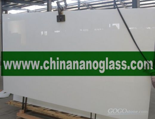 White Nanoglass Crystallized Glass