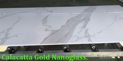 Calacatta Gold Nanoglass Marble
