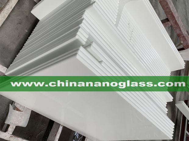 China Customized Nano White Crystallized Glass Sto