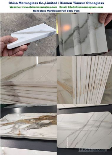 nano glass calacatta full body