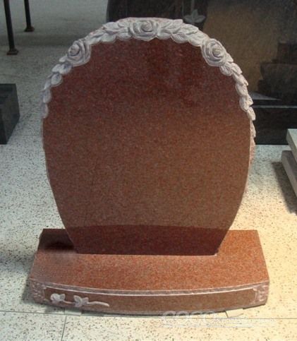 New Imperial Red headstone