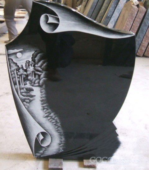 To Sell black headstone