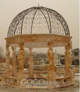 stone marble gazebo