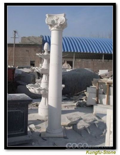 marble pillars and column