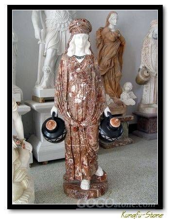 Brown Marble Statue