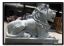 grey granite lion sculpture