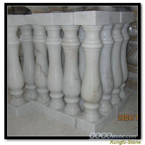 Stone Baluster Railing