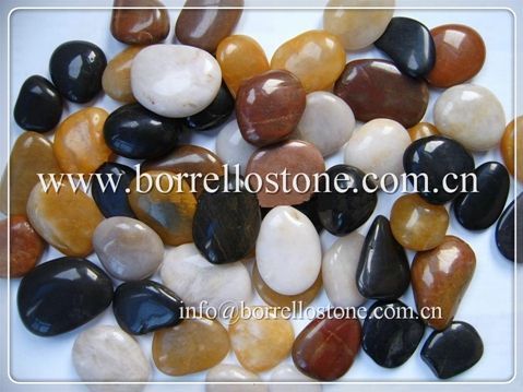 Polished pebble stone