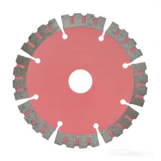 Cold pressed rim segment turbo diamond saw blade for cutting stone concrete brick