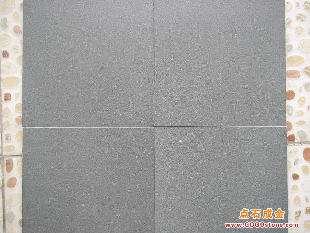 grey basalt honed finish