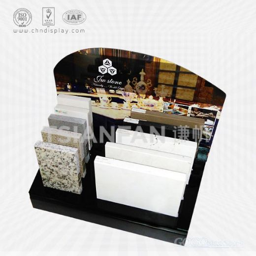 Artificial stone and granite countertops sample display rack-SRT2030