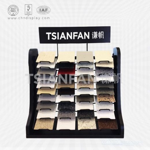 Quartz stone wire desktop display rack-SRT2012