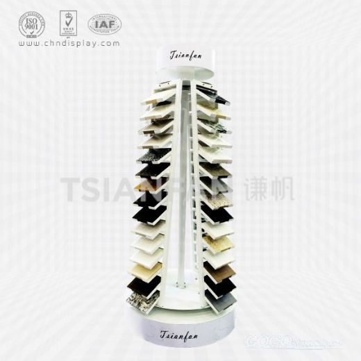 Quartz Stone Sample Display Tower,You Can Turn-SRL2012