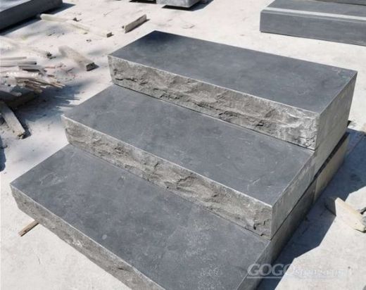 Blue Limestone Stair Treads